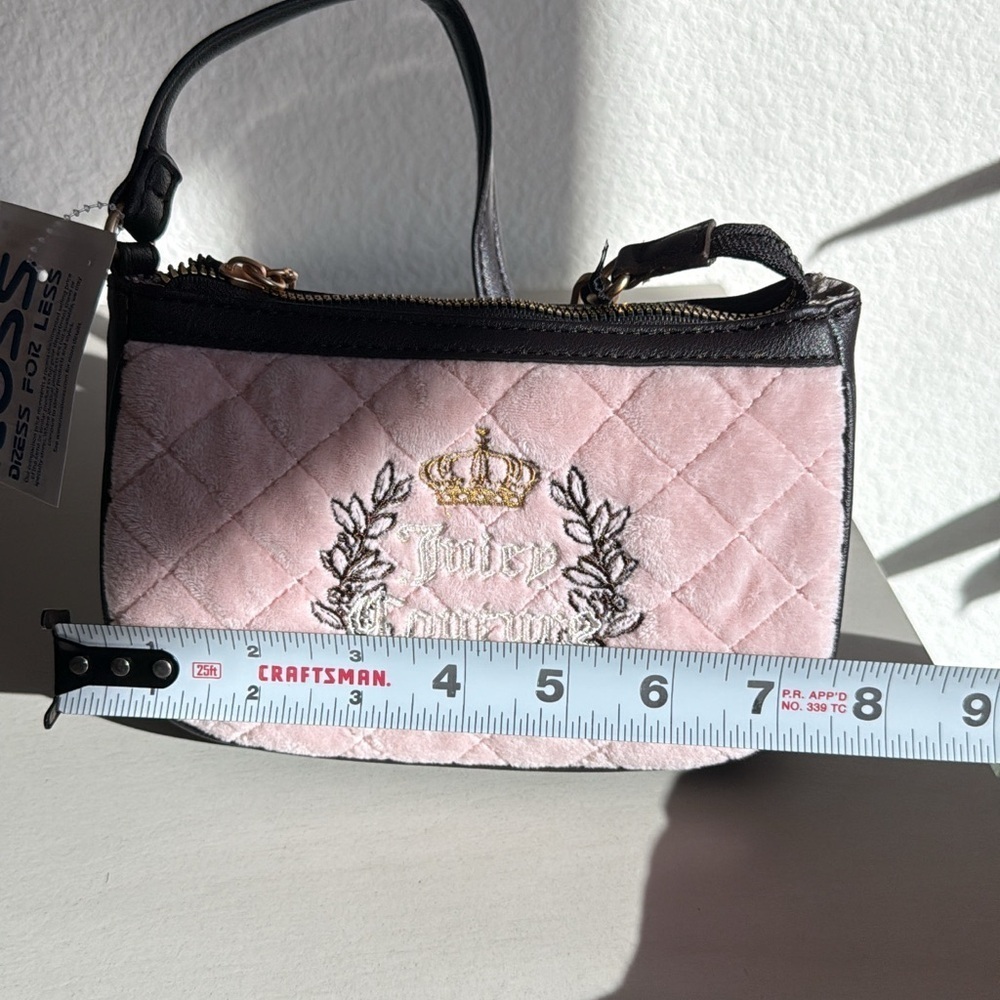 Juicy Couture ROYAL COUTURE MINI WRISTLET PURSE - Picture 3 of 3